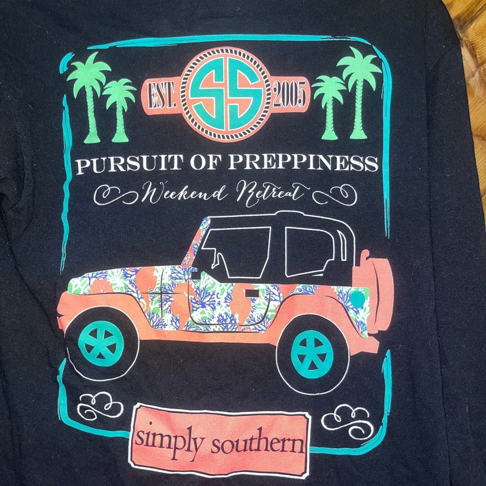 Simply Southern Jeep long sleeve shirt
